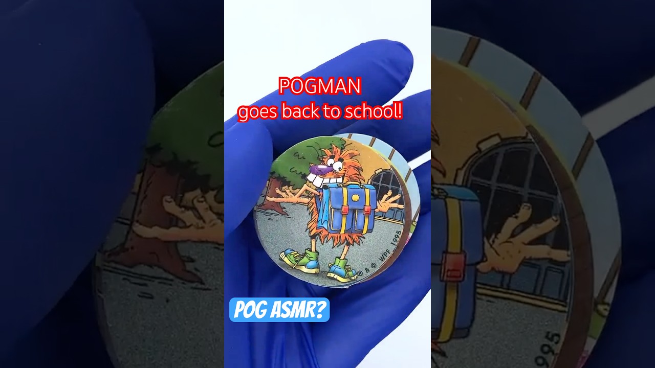 90’s Pogs Unpacking ASMR - World POG Federation from France