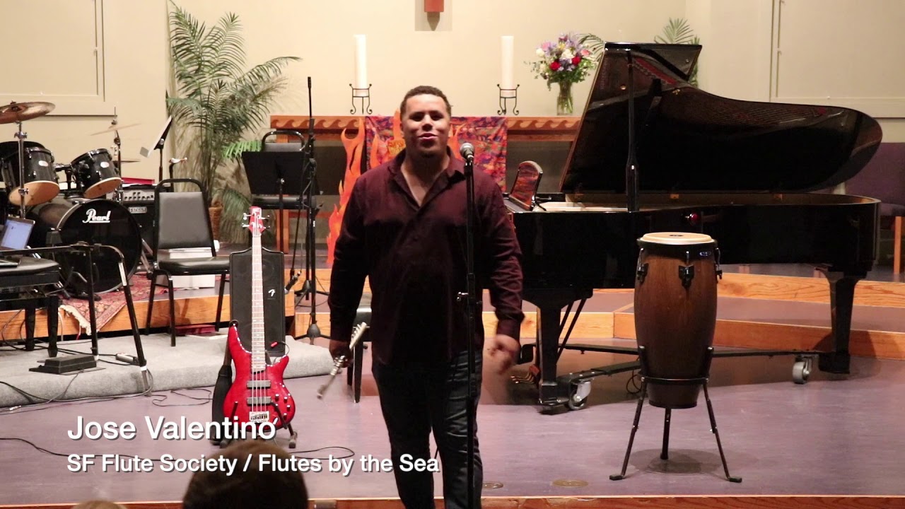 Jose Valentino Show at Flutes by the Sea San Francisco Flute Society