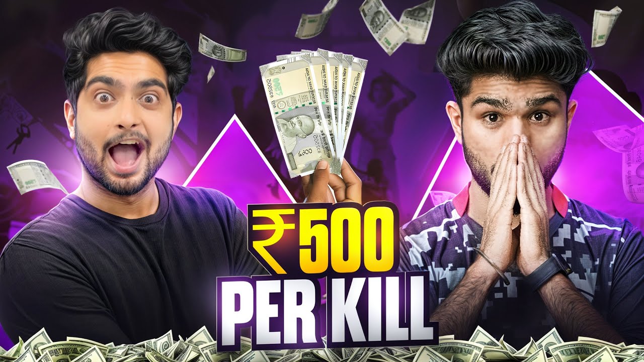 I Challenged Lolzzz for ₹500 a KILL