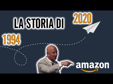 La storia di AMAZON: dai LIBRI alla conquista di INTERNET con Jeff Bezos