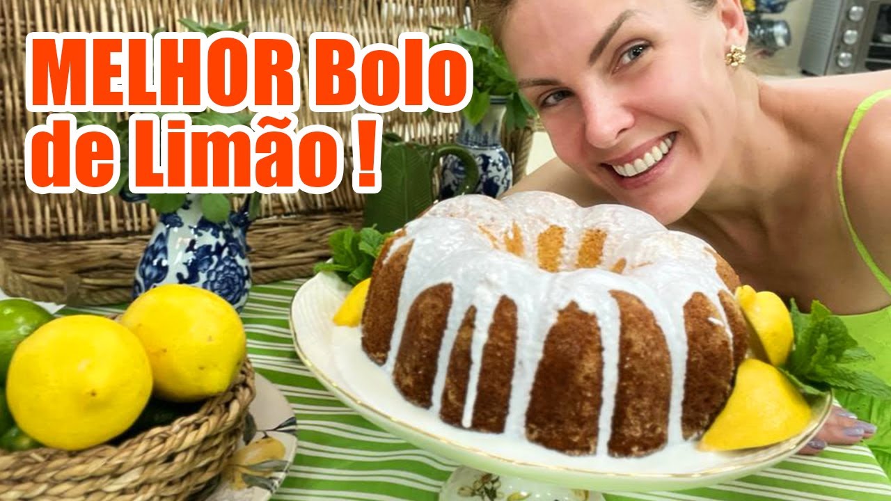 Bolo de Limão-Siciliano: uma combinação de sabor cítrico e textura  inigualável 