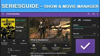 SeriesGuide – Show & Movie Manager by Uwe Trottmann Promo Video | Play Store screenshot 4