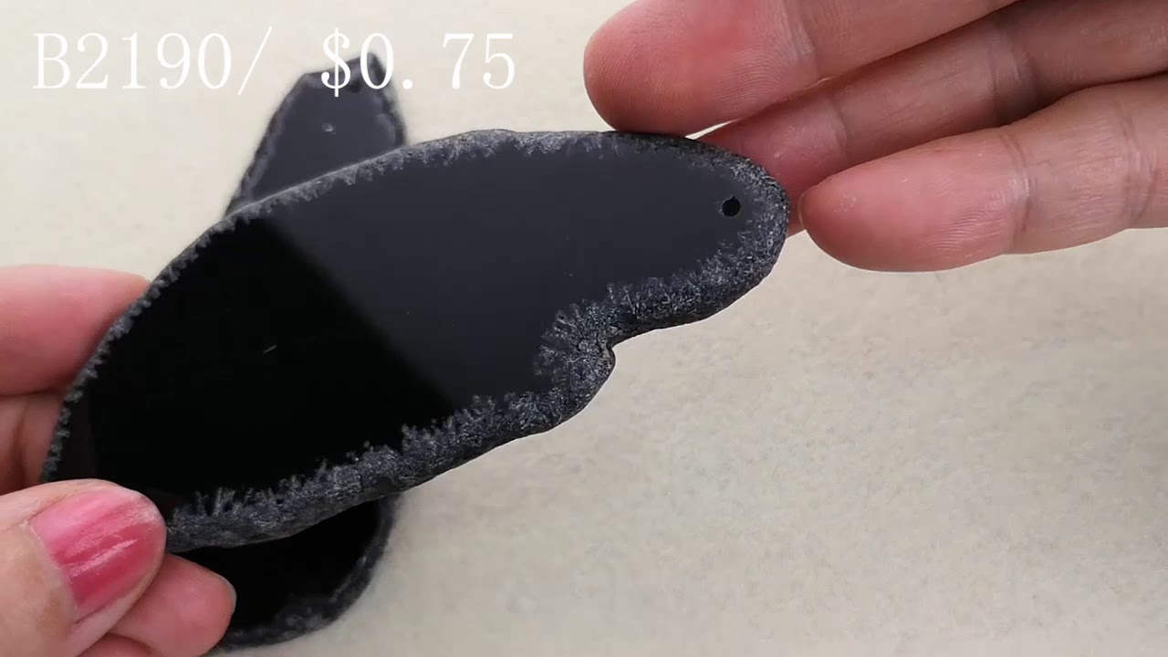 Polished Agate Slices With Holes | 50 PCS Irregular Shaped Agate Pendants For DIY Jewelry Making, Wind Chimes, Crafts - View #10