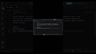 Secure System Design Using Python OOP  #shorts #pythonprogramming