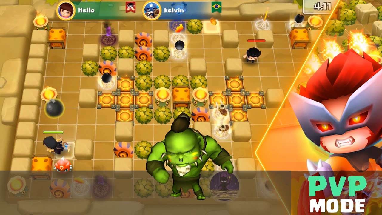 3D Bomberman: Bomber Heroes - Super Boom Game (PVP version) - [Official Trailer 1]