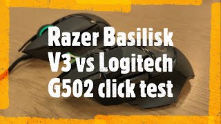 Razer Basilisk V3 vs Logitech G502