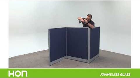 Accelerate® Workstation Frameless Glass | Installation Tips
