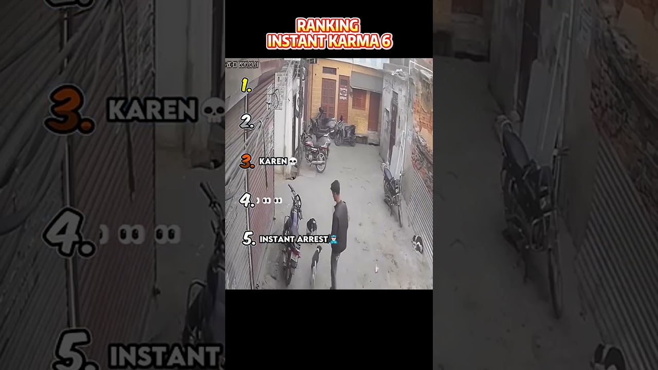 Ranking Instant Karma 6 😎⚖️