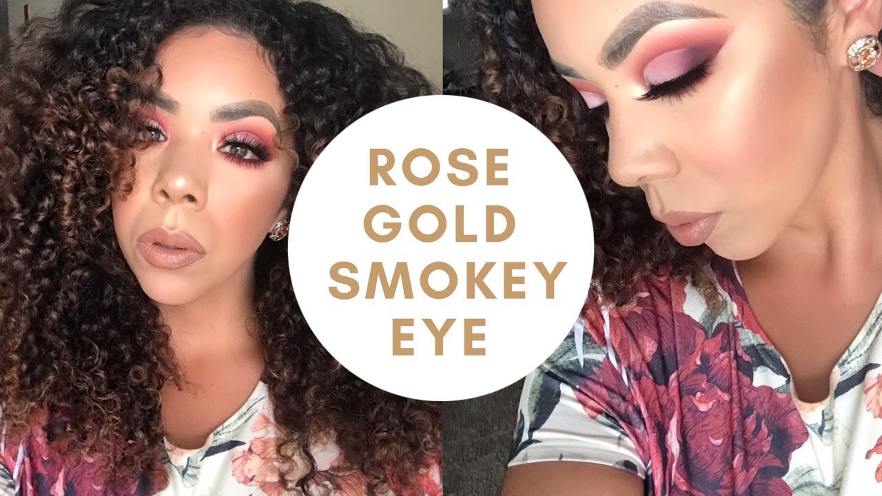 ROSE GOLD SMOKEY EYE | Makeup Tutorial 