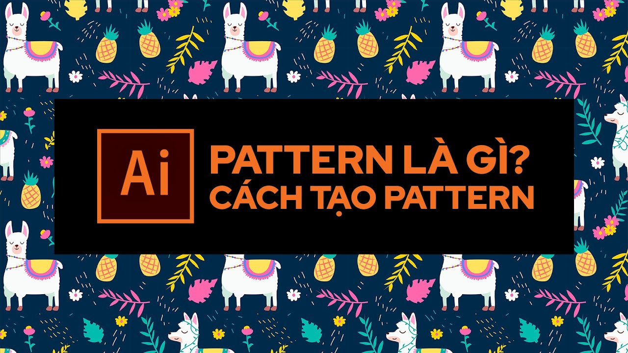 สร้าง pattern illustrator  New  Bài 18: Pattern và cách tạo Pattern trong Illustrator | Thùy Uyên