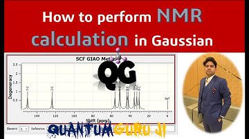 How to perform NMR calculation in Gaussian || NMR