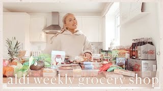 ALDI WEEKLY GROCERY HAUL | *NEW IN* 2021 | healthy, easy meals on a budget ✨