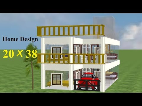 20-by-38-new-3d-home-design,-20*38-house-plan,small-house-plans-free