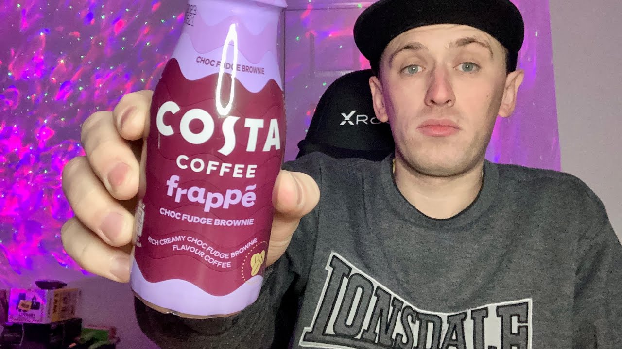 Drink Review Costa Coffee Frappe; Choc Fudge Brownie YouTube