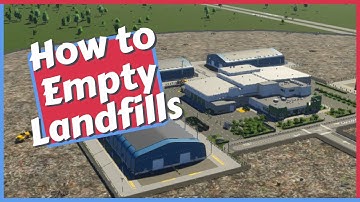 How to Empty Landfills in Cities Skylines 2