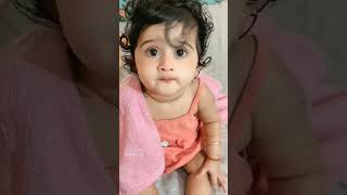 Cutest baby girl ♥️♥️ #cutebaby #babygirl #shorts #ytshorts #baby