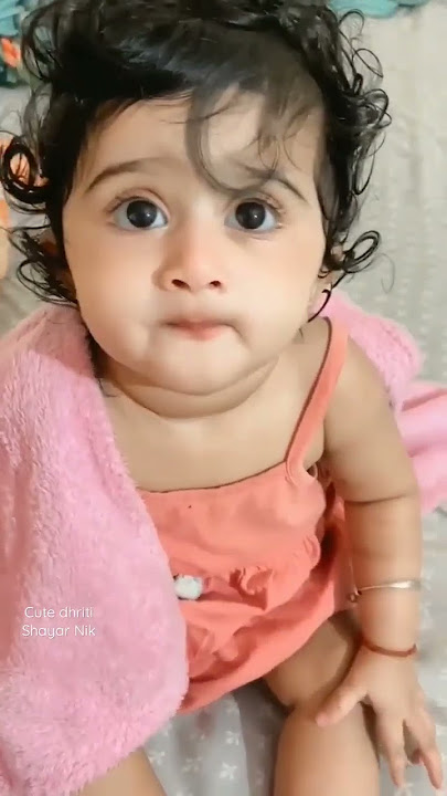 Cutest baby girl ♥️♥️ #cutebaby #babygirl #shorts #ytshorts #baby