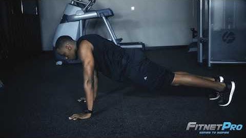 Push Up Mountain Climbers | FitnetPro