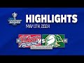 Ohl championship highlights oshawa generals  london knights  game 2  may 11th 2024