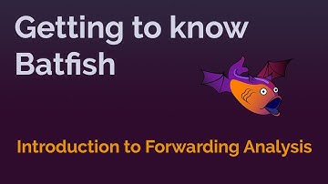Introduction to Forwarding Analysis