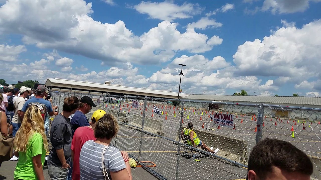 1974 Dodge D100 LS Swap Autocross - YouTube