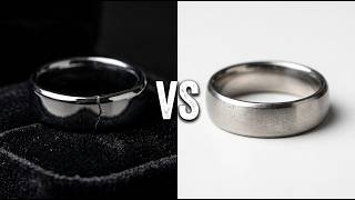 Tungsten vs Titanium Rings The Scratch vs Shatter Paradox Nobody Tells You