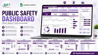 Public Safety Dashboard in Google Sheets