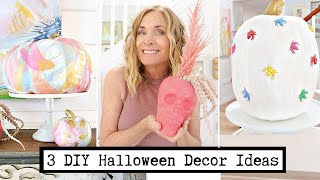 3 EASY DIY HALLOWEEN DECOR IDEAS You ACTUALLY Want to Create! Dollar Tree Home Decor Ideas!