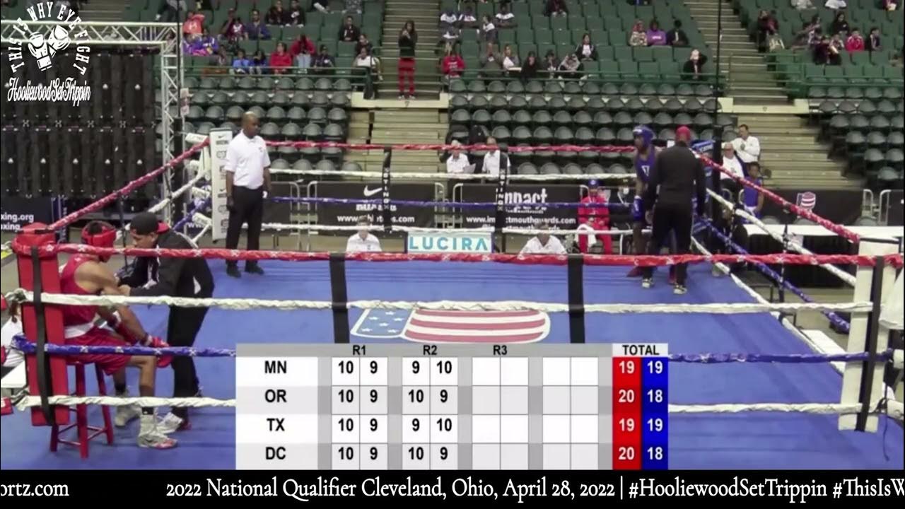 2022 USA Boxing National Qualifier (156lbs) Grant Flores vs Jovon