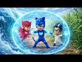 PJ MASKS Activate A Powerful Energy Shield By The Ocean 🌊⚡ | PJ Masks Animation