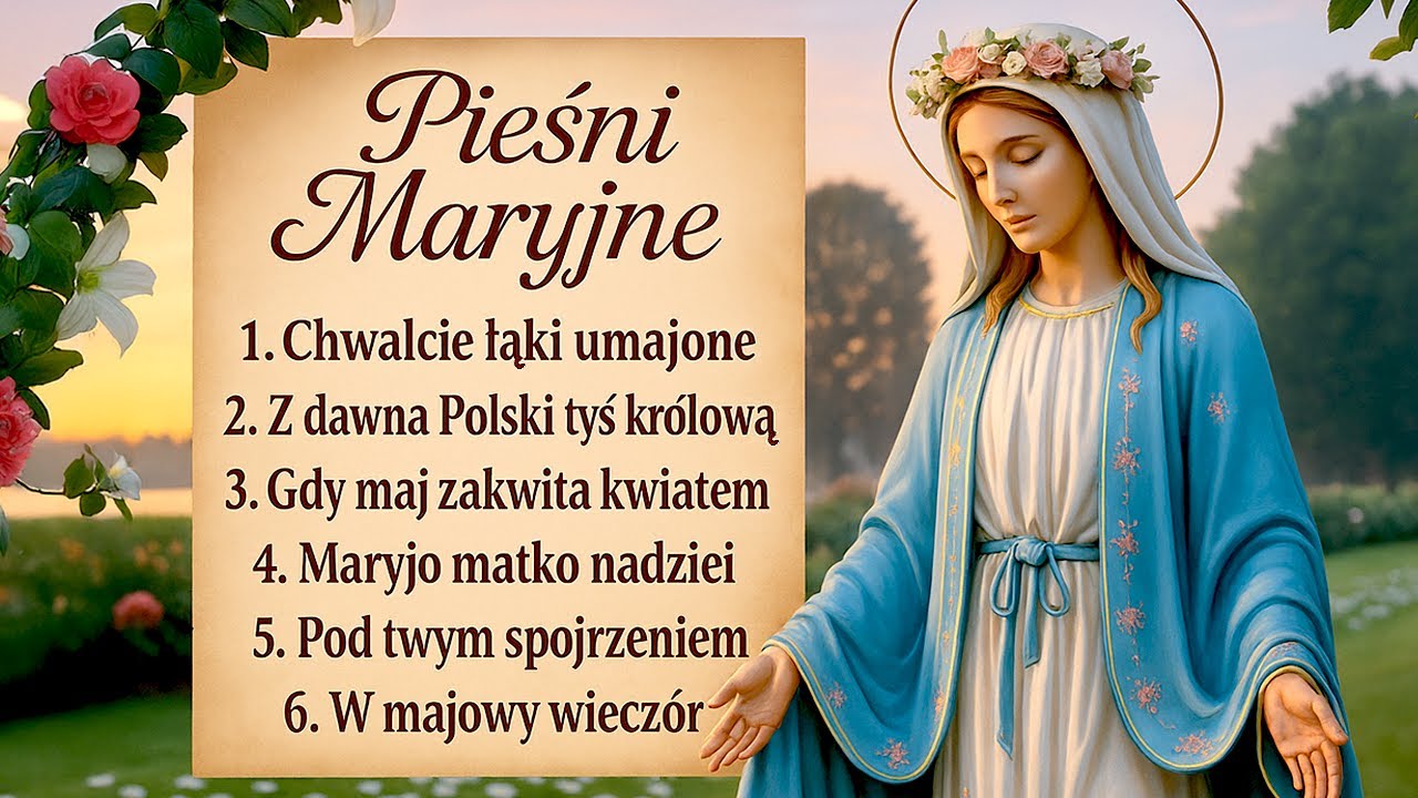 PIEŚNI MARYJNE NA MAJ 🌸 | Majowe Nabożeństwo / Muzyka Maryjna 2025 