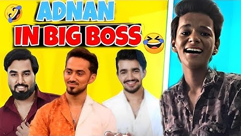 ADNAN 07 IN BIG BOSS 🤣OTT ROAST! FT VISHAL PANDEY!