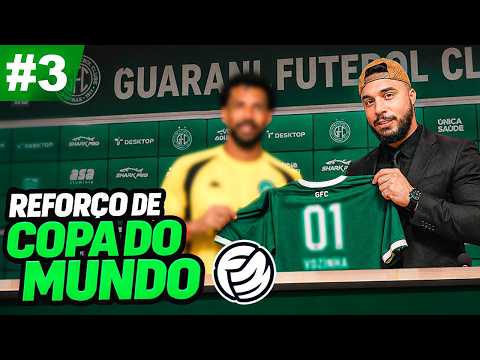 Contratei um jogador da COPA DO MUNDO para o GUARANI - Football Manager 2026