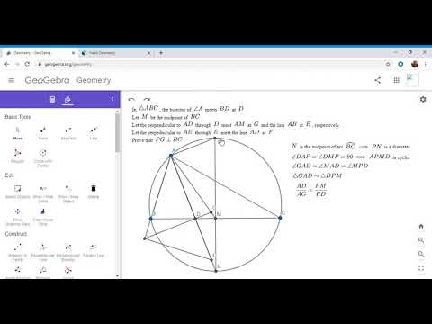 Olympiad Geometry Problem