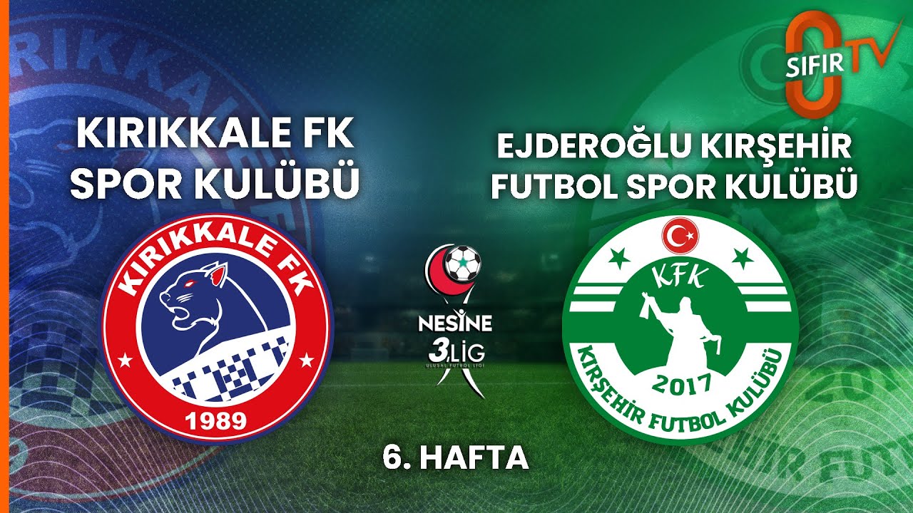 Kırıkkale FK Spor Kulübü - Ejderoğlu Kırşehir Futbol Spor Kulübü