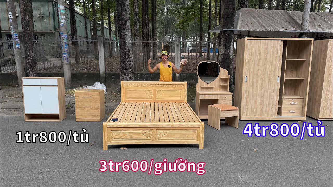 Tổng hợp combo nội thất phòng ngủ giá rẻ đẹp nhất 2025