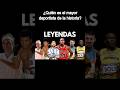 Quién es el Mejor DEPORTISTA de la Historia (vídeo completo relacionado)parte8 #shorts #rap #futbol