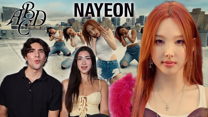 NAYEON "ABCD" M/V REACTION!!