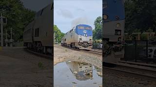 GE Genesis P-42 with its Signature Chugging Noise Leads this Amtrak Train