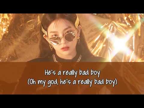 Red Velvet - Really Bad Boy (Eng version) + Picture coded [English Lyrics]