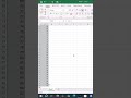 How to fill serial numbers in Excel #excel #exceltricks #exceltips #exceltutorial #youtubeshorts