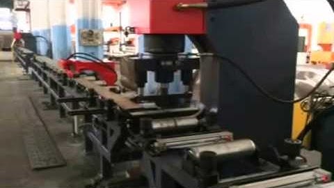 Steel fabrication plate punching machine COMP1003