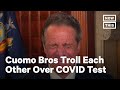 Cuomo Brothers Joke About Nasal COVID Test Swabs | NowThiis