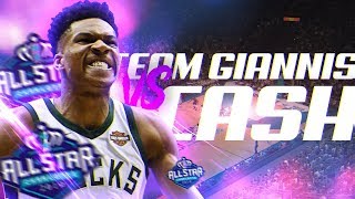 All Star Team Wager vs CashNasty! Team LeBron vs Team Giannis! NBA 2K19 MyTeam