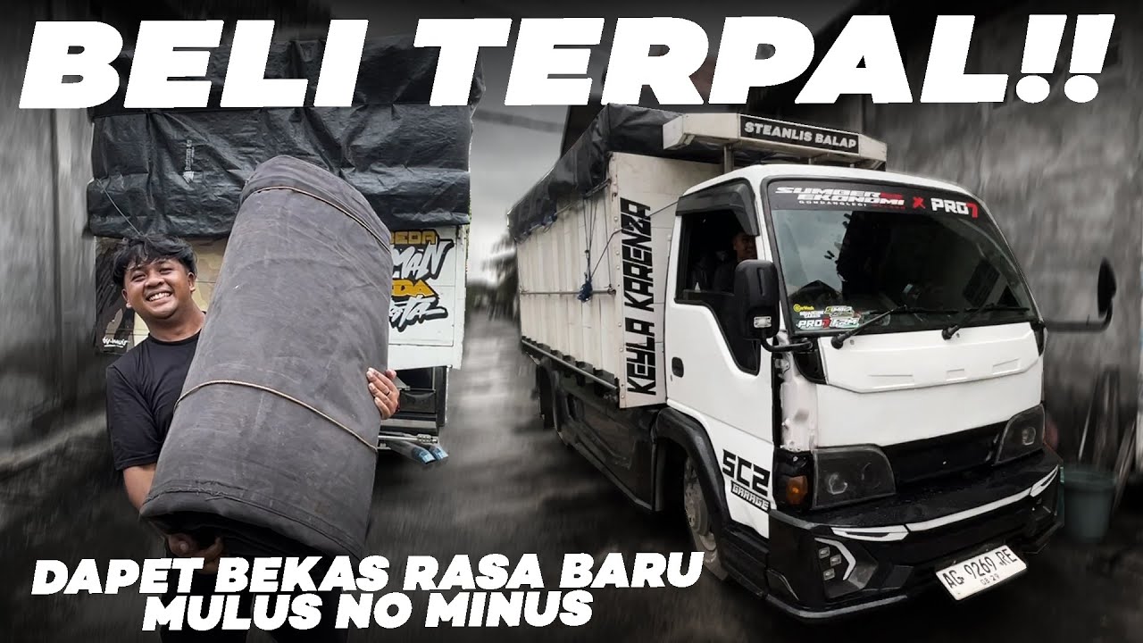 INI YANG KALIAN TUNGGU‼️AKHIRNYA BELIKAN TRUK SC 02 TERPAL BARU
