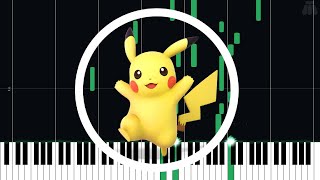 Caves - Pokémon Ranger: Shadows of Almia - Easy Piano Tutorial