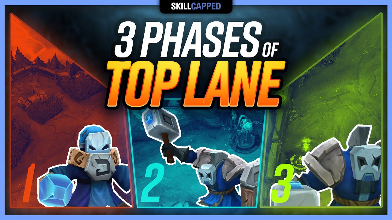The THREE Phases of Top Lane You MUST Master! Top Guide YouTube
