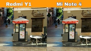 Redmi Y1 Vs Mi note 4 camera Test and Comparison
