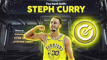 NBA 2K21 Steph Curry Best Point Guard Build! 57 Badge Upgrades!