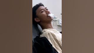 Saputra kecelekaan dari sepeda masuk rumah sakit, semoga lekas sembuh ya #shorts #mikaeltubehd